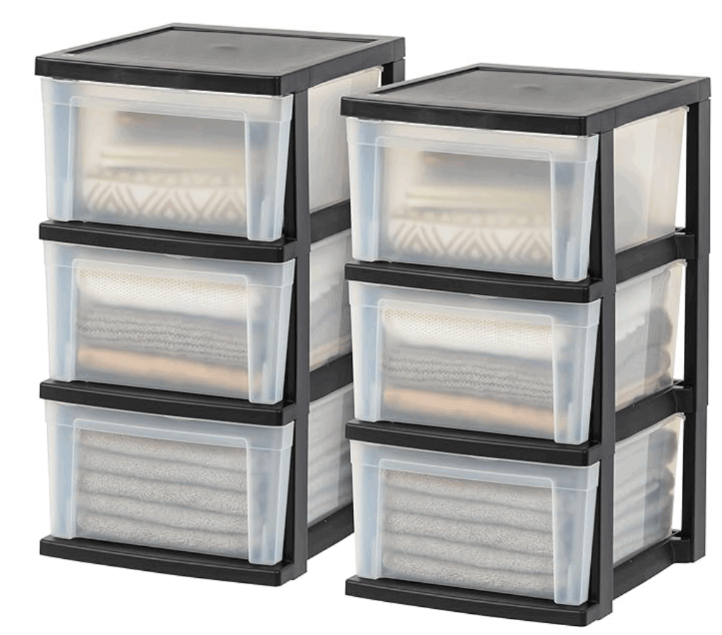 1. Classroom Organization Tools: 3-Drawer Storage Units